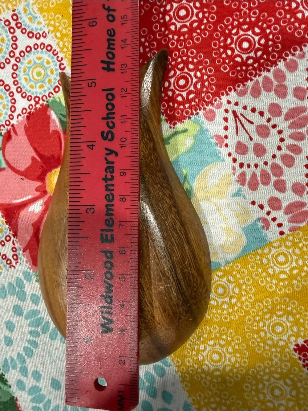 Handcrafted Brown Wood Pineapple Spoon Rest